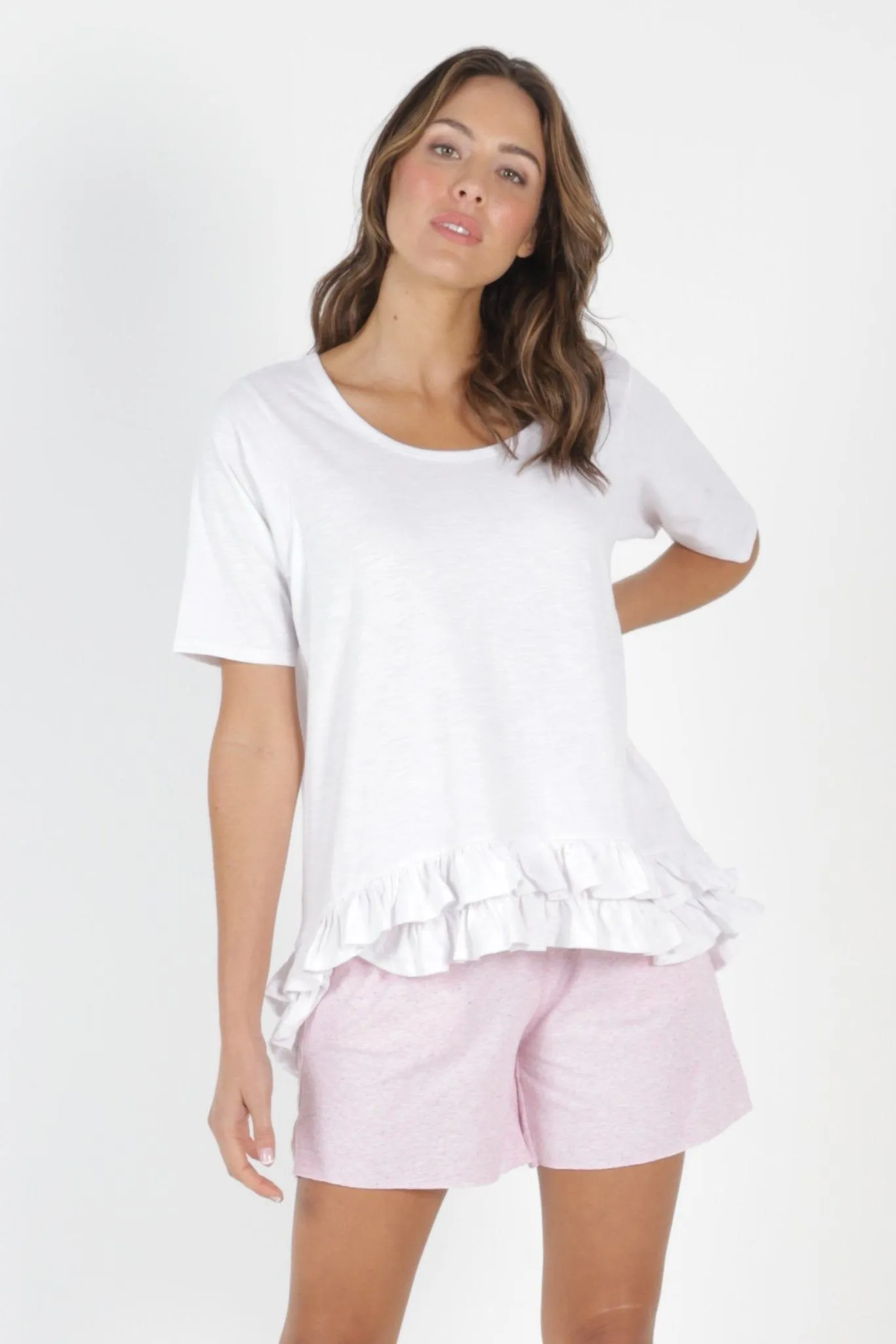 Betty Basics Sorrento Tee in White