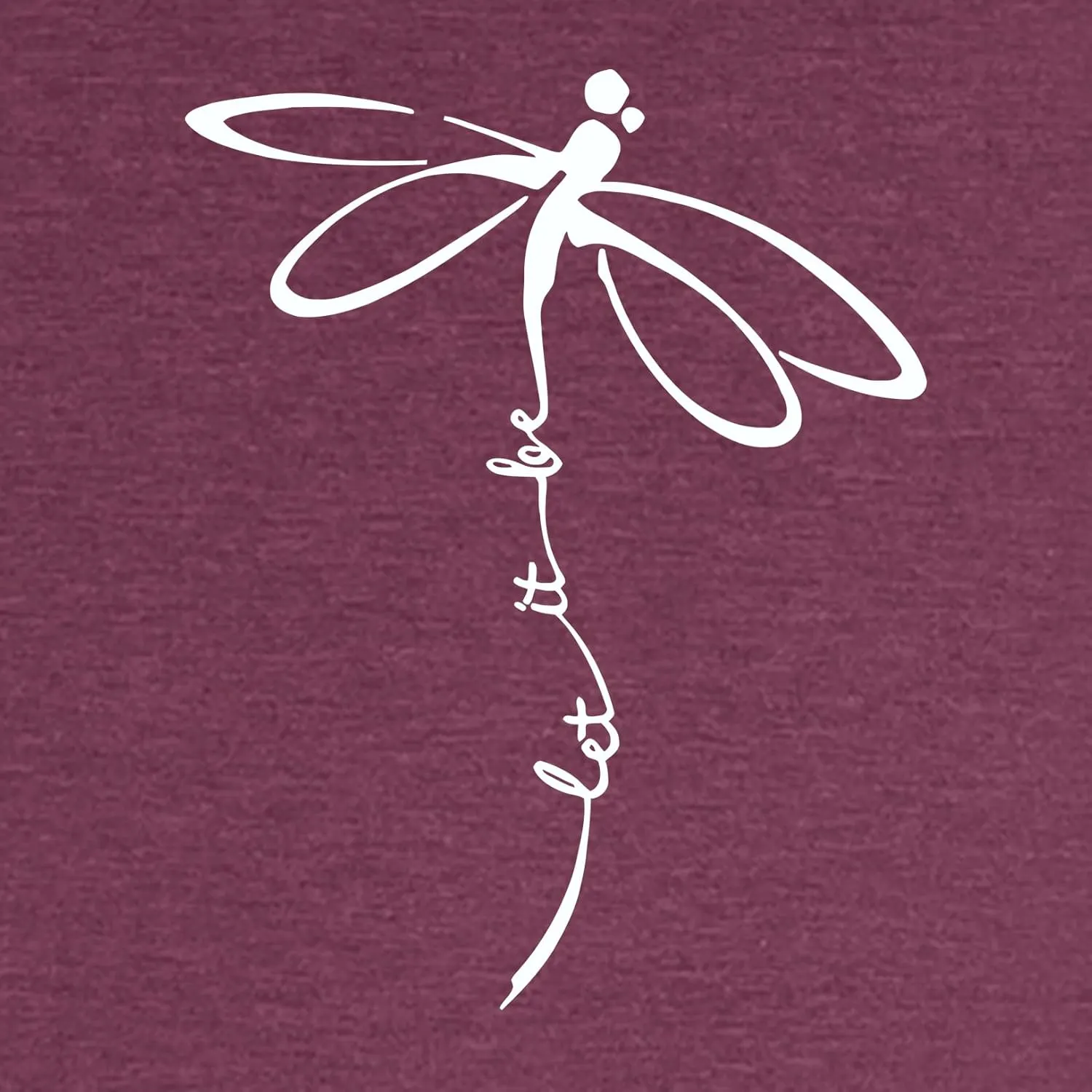 BLACKOO Women's V-Neck Dragonfly T-Shirt Cap Sleeve Tees