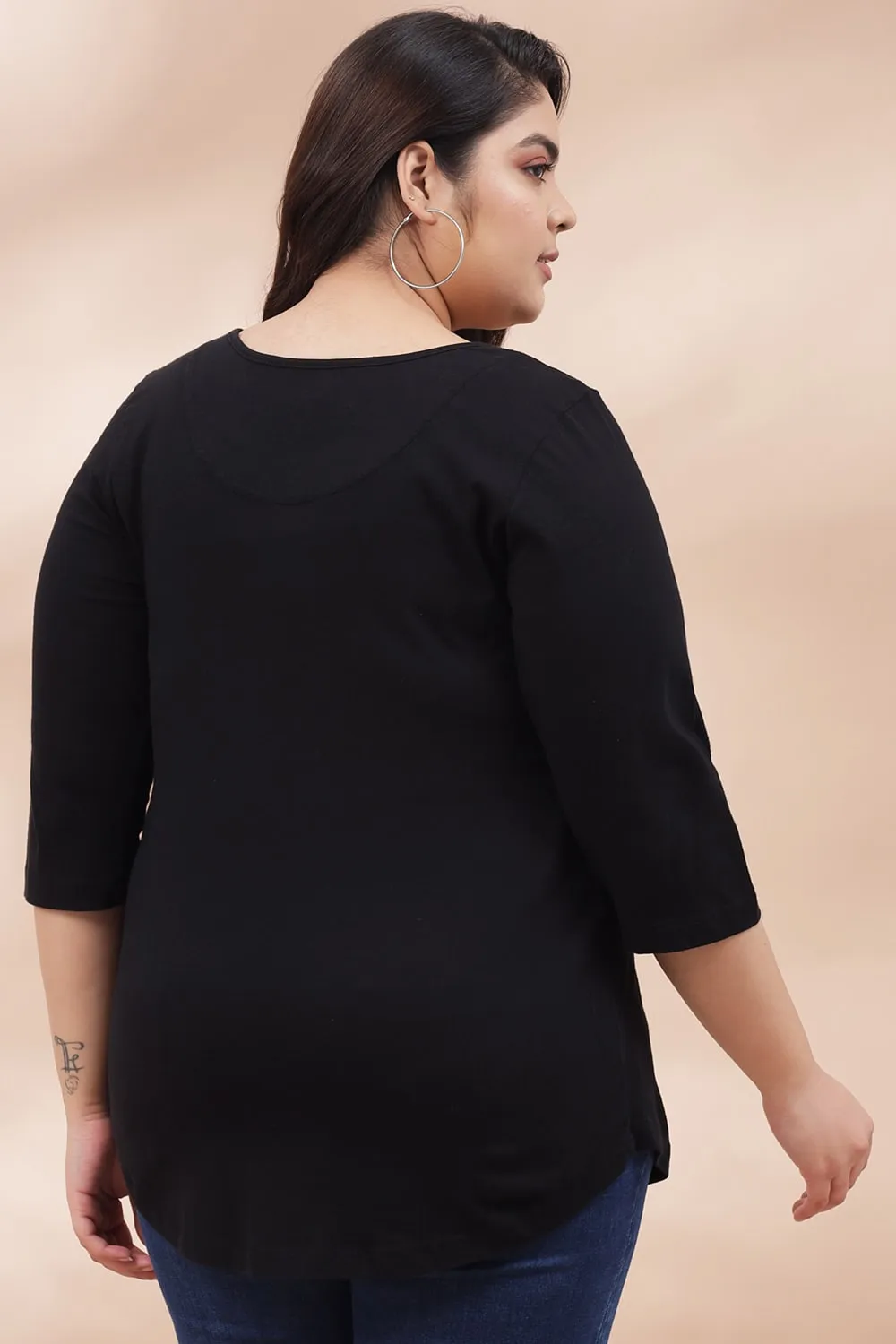 Blessed Mama Black Tshirt