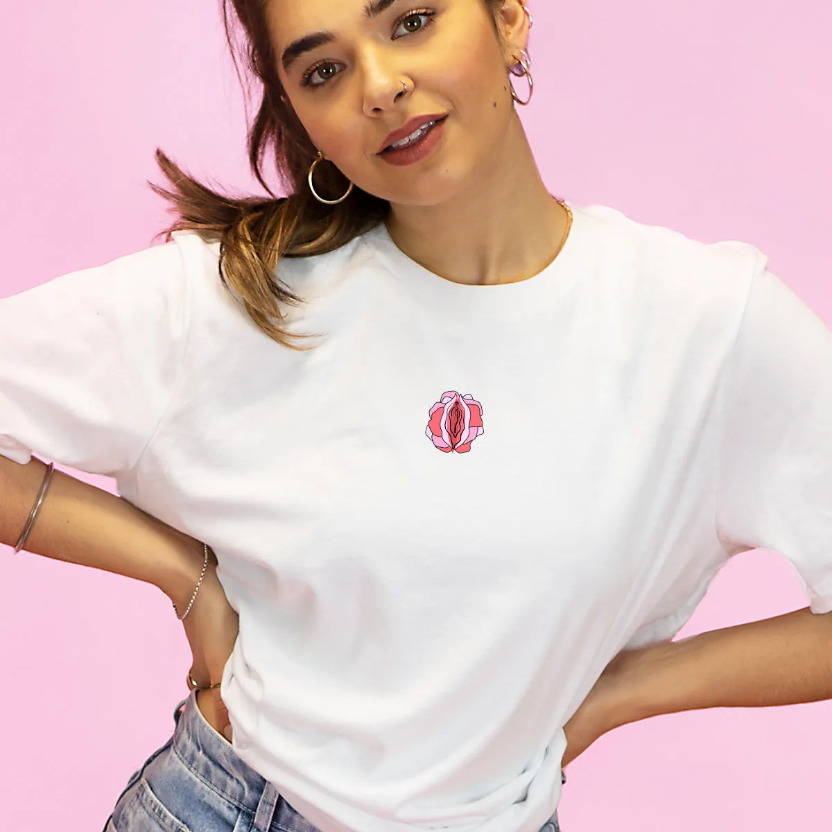 Flower Power Feminist T-Shirt