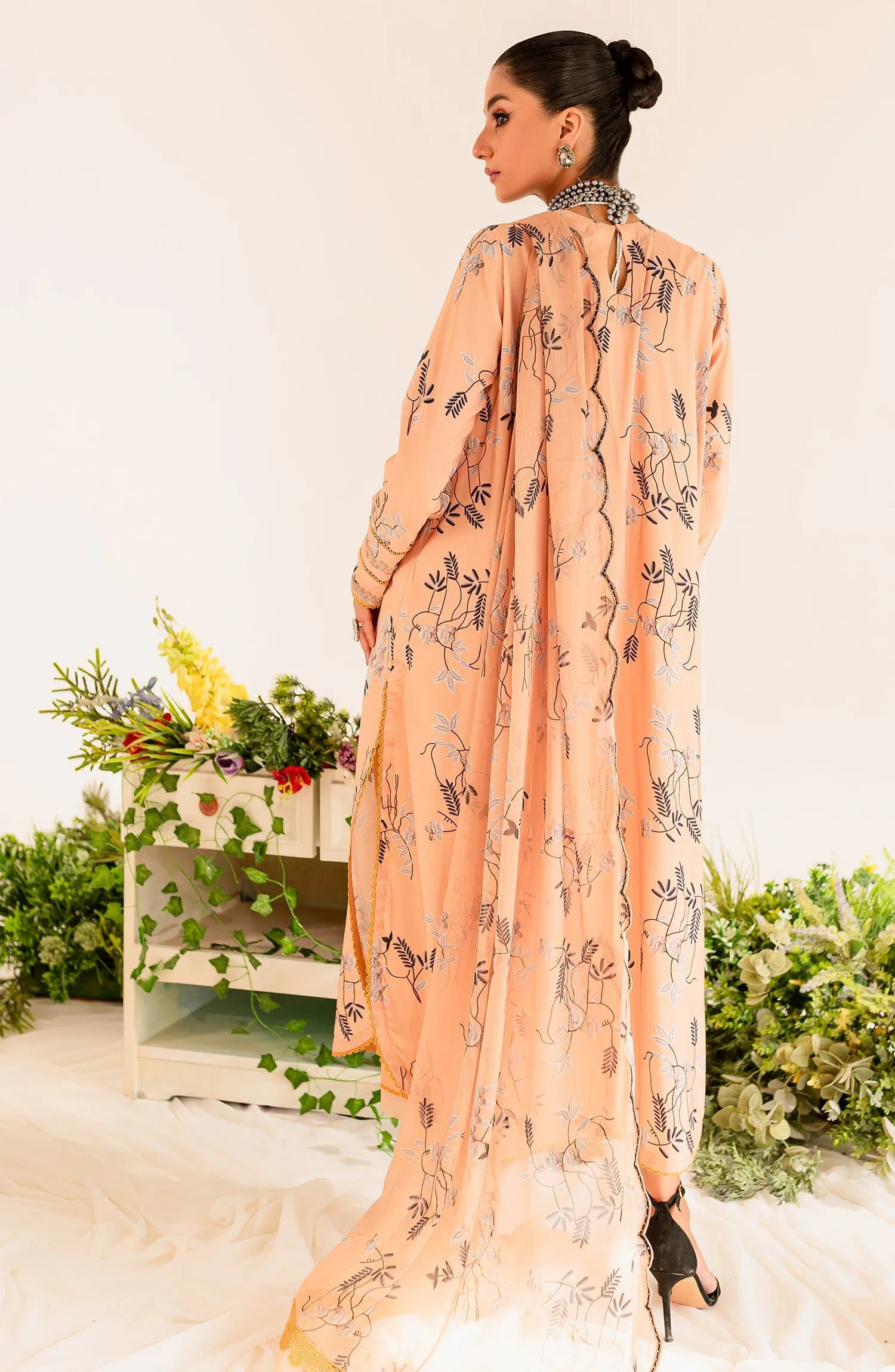 Maryum N Maria Aleena Fusion Prints – Agate (MLFD-165)