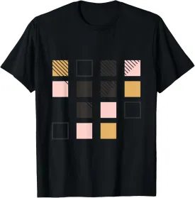 Minimalist Abstract Geometric Graphic T-Shirt