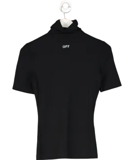 Off-White Black Off Stamp Second Skin T-shirt UK XS