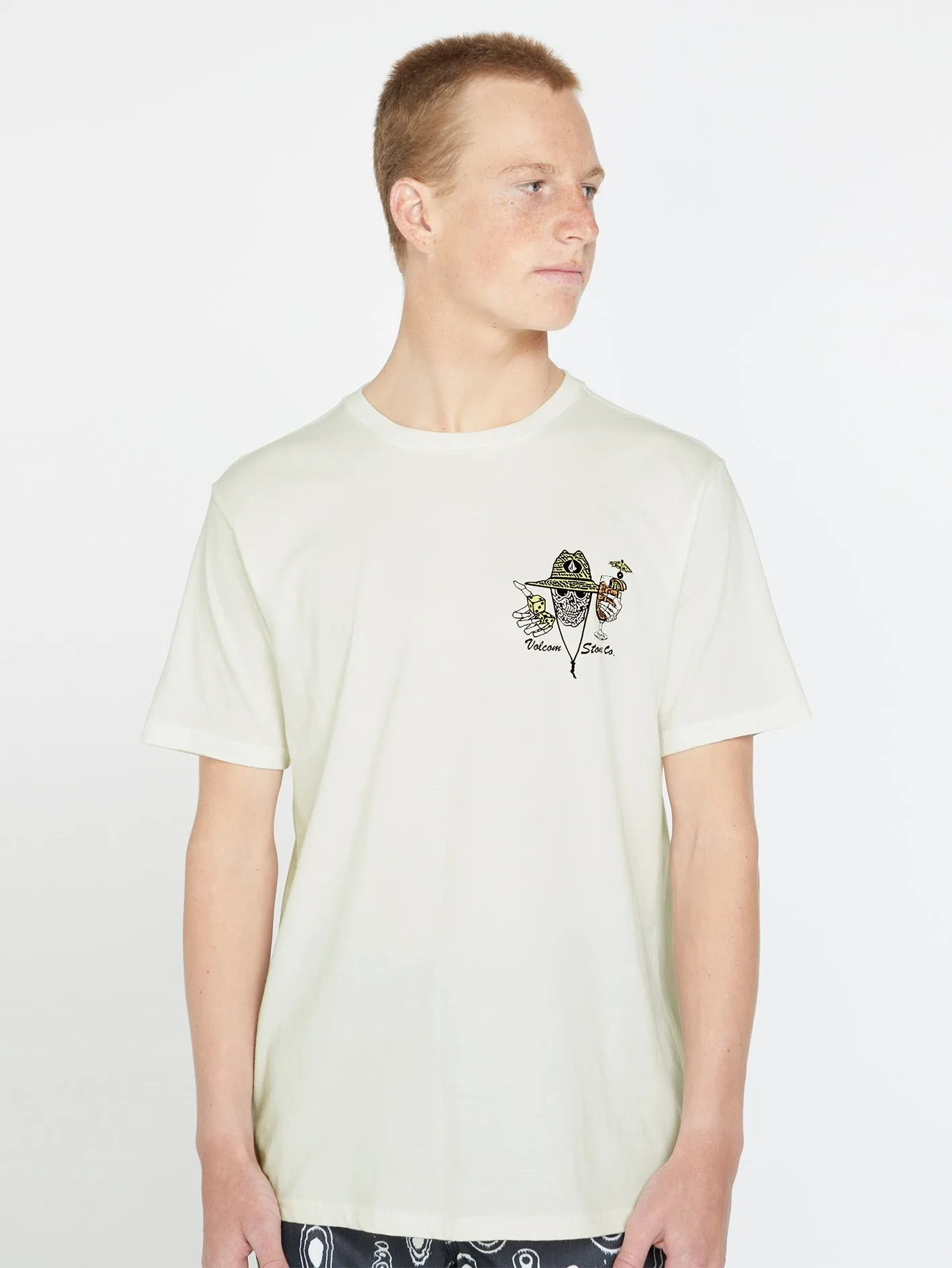 Pair A Dice Short Sleeve Tee - Off White