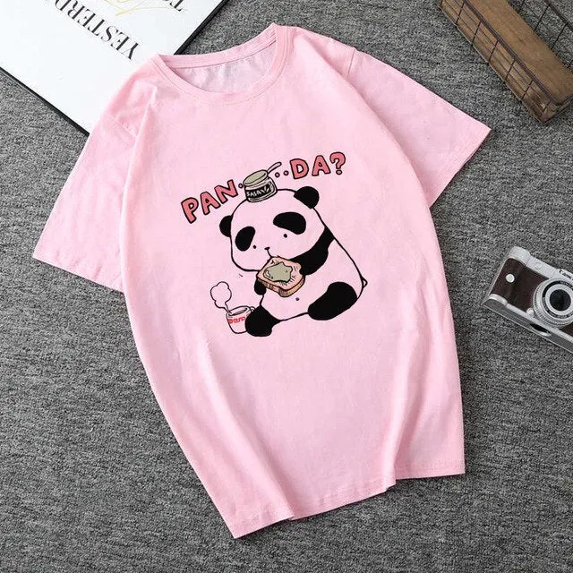 Panda Hearts T Shirt