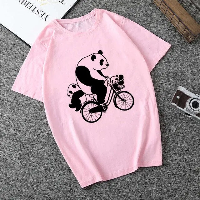 Panda Hearts T Shirt