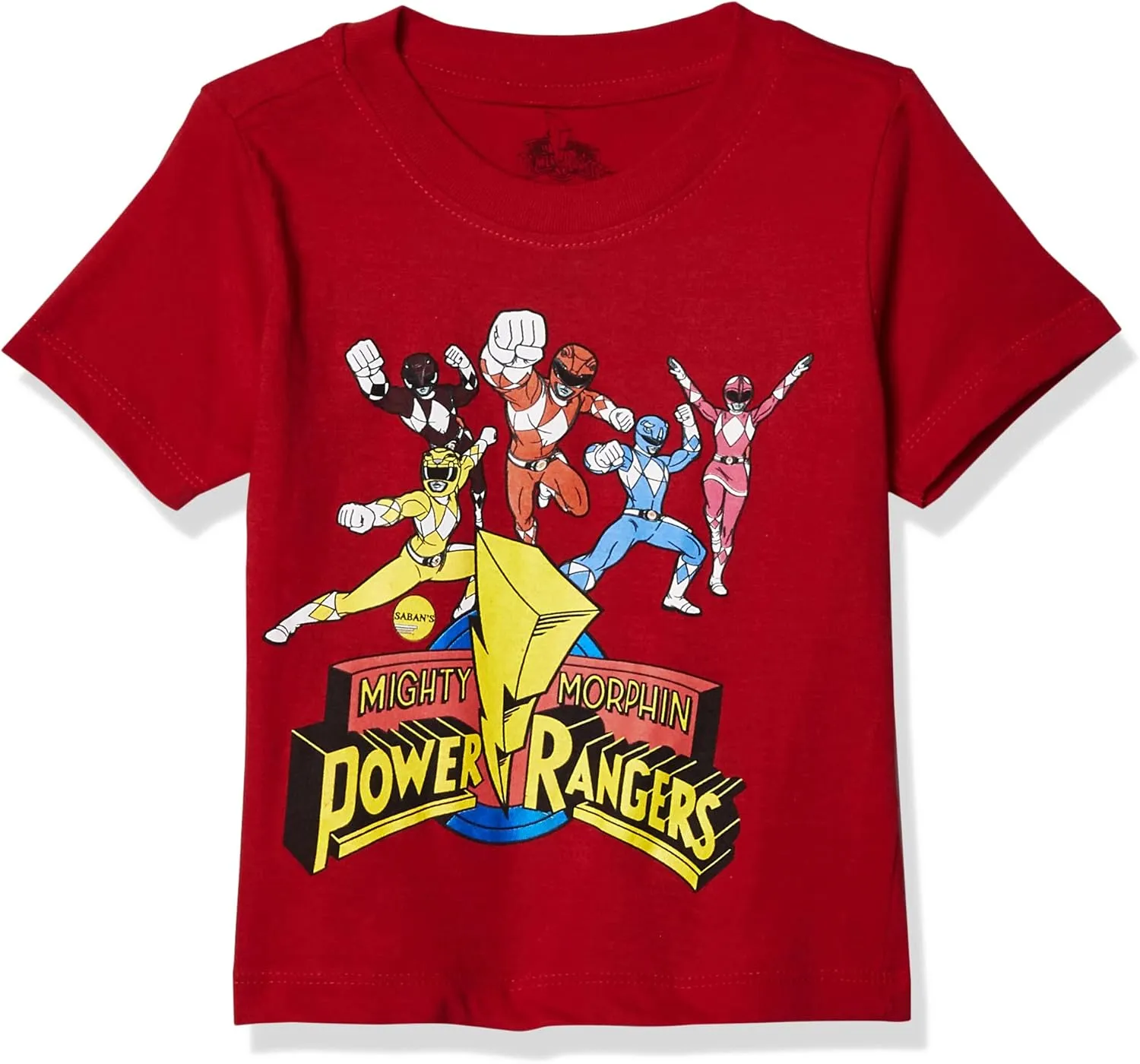 Power Rangers Boys' Short Sleeve T-Shirt