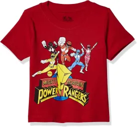 Power Rangers Boys' Short Sleeve T-Shirt