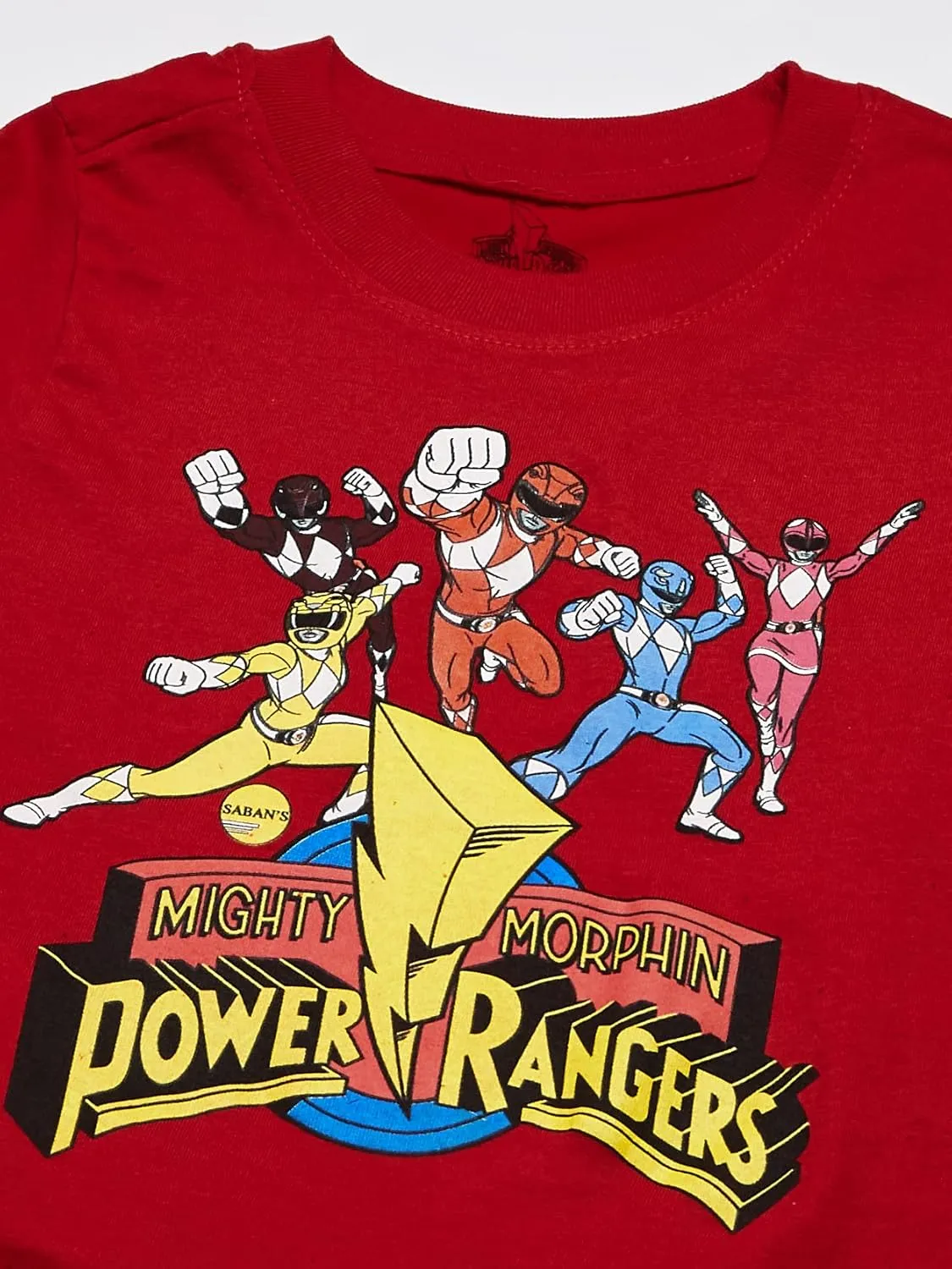 Power Rangers Boys' Short Sleeve T-Shirt