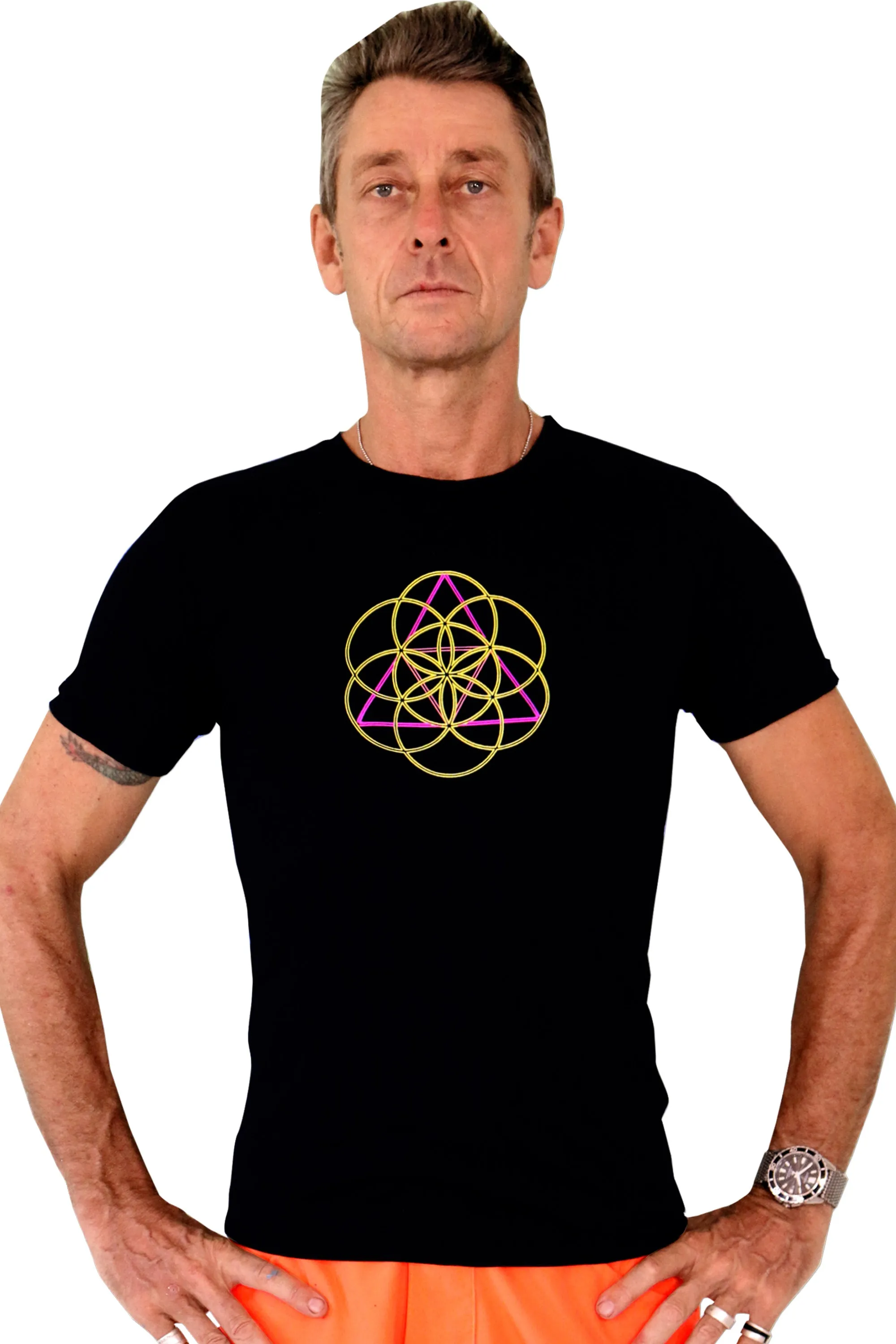 S/S Symbol Print T : Metatronic Fire