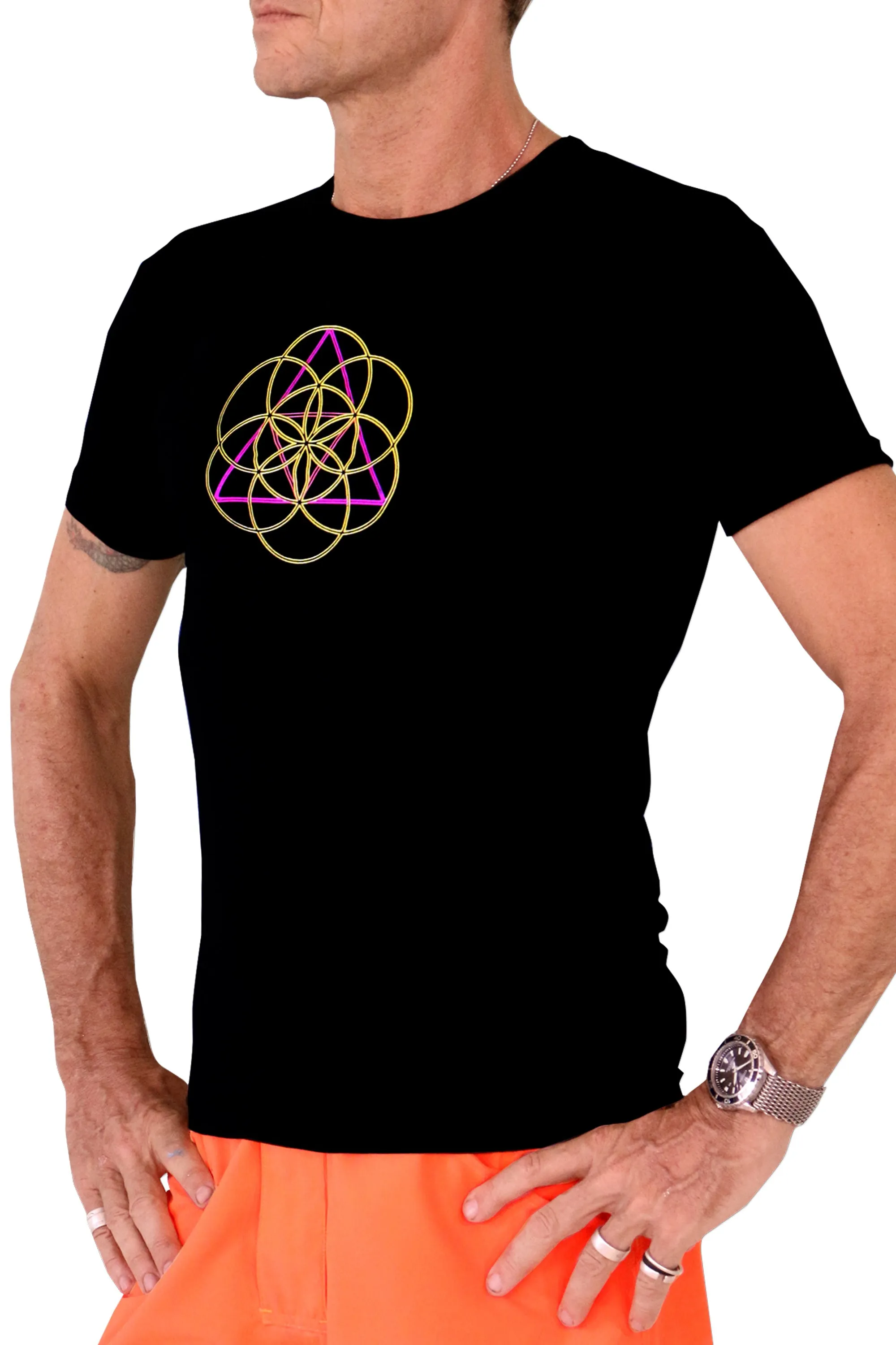 S/S Symbol Print T : Metatronic Fire