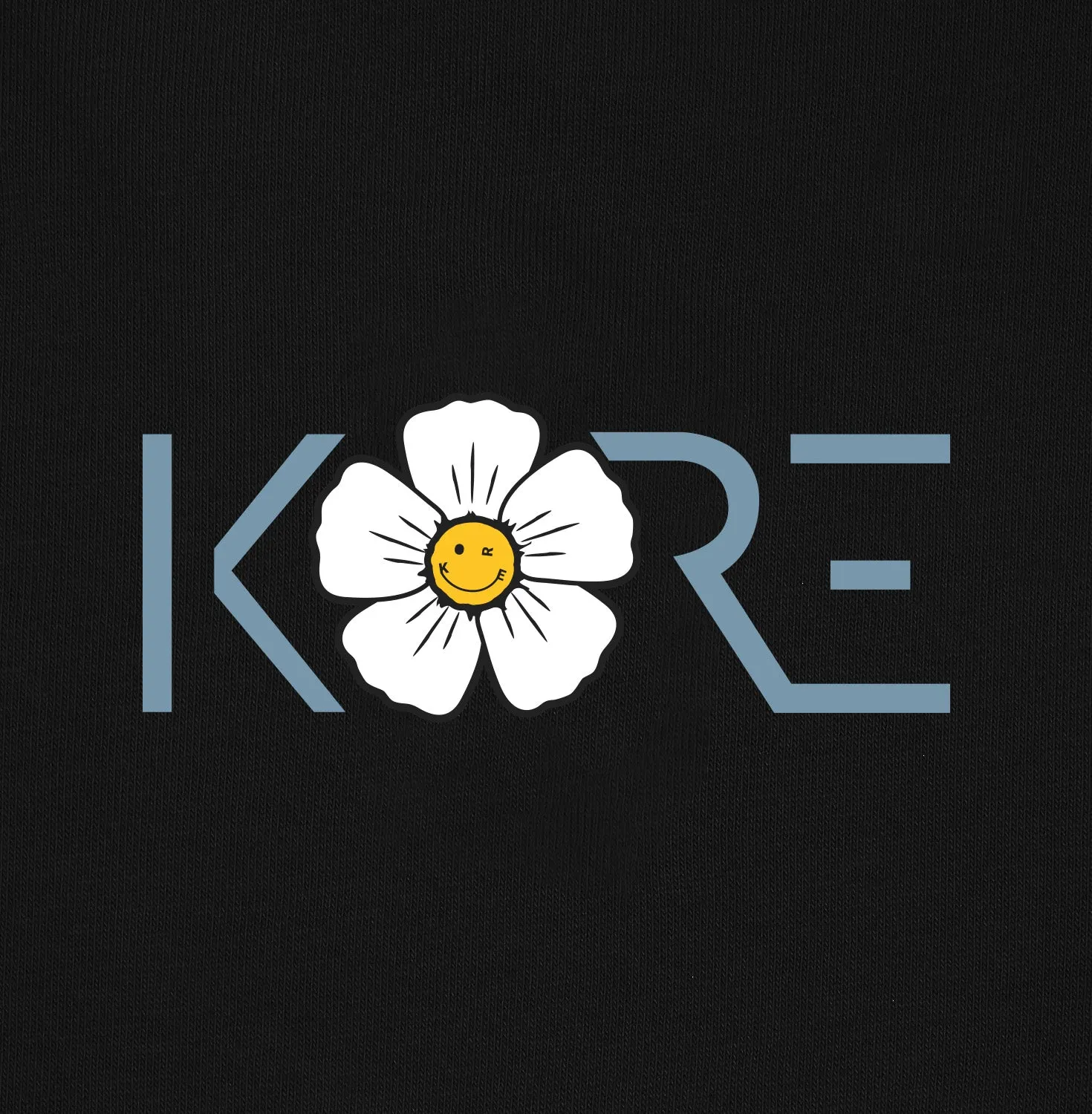 WEEKEND BLOOM TEE (BLACK)