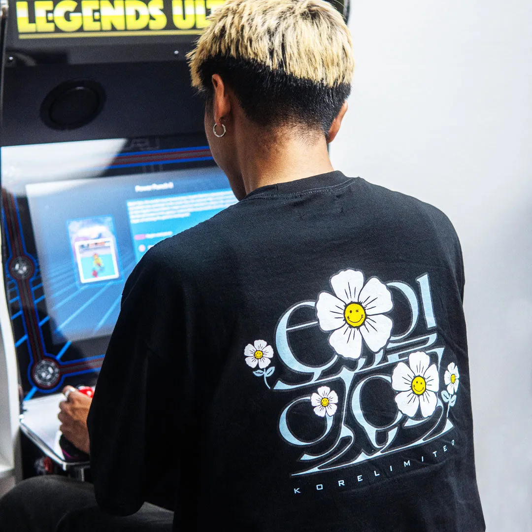WEEKEND BLOOM TEE (BLACK)