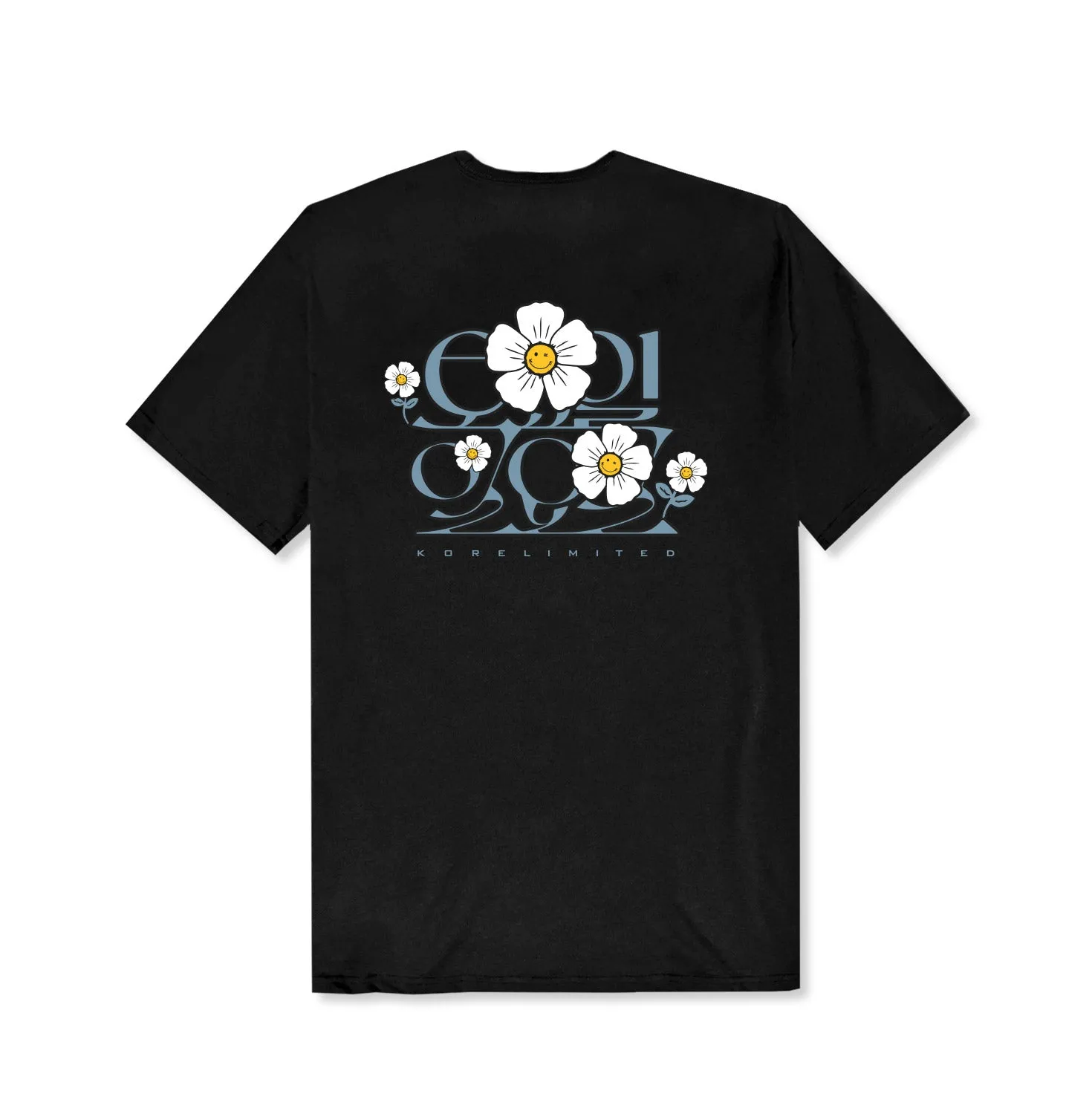 WEEKEND BLOOM TEE (BLACK)