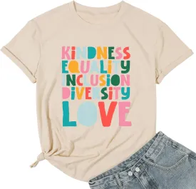 Women Flower Teacher Shirt Back to School Teaching Kindergarten Teacher Life Shirt Inspirational Letter Tee Tops