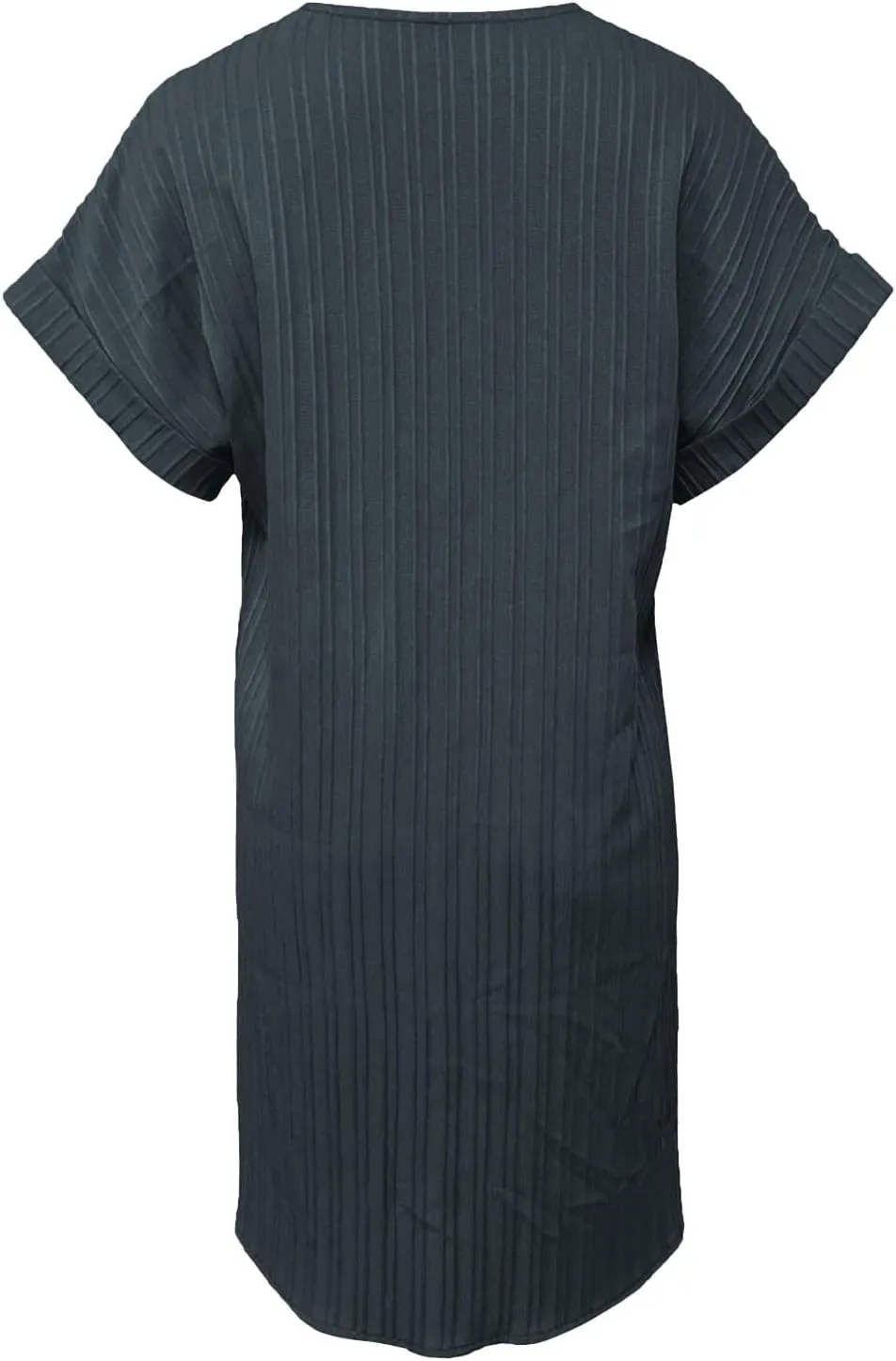 Womens Short Sleeve Casual Summer Dress V Neck Boho Beach Mini T Shirt Dress Dressy Work Button Down Swing Dresses